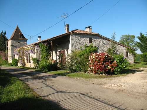 Arrivée au Pigeonnier